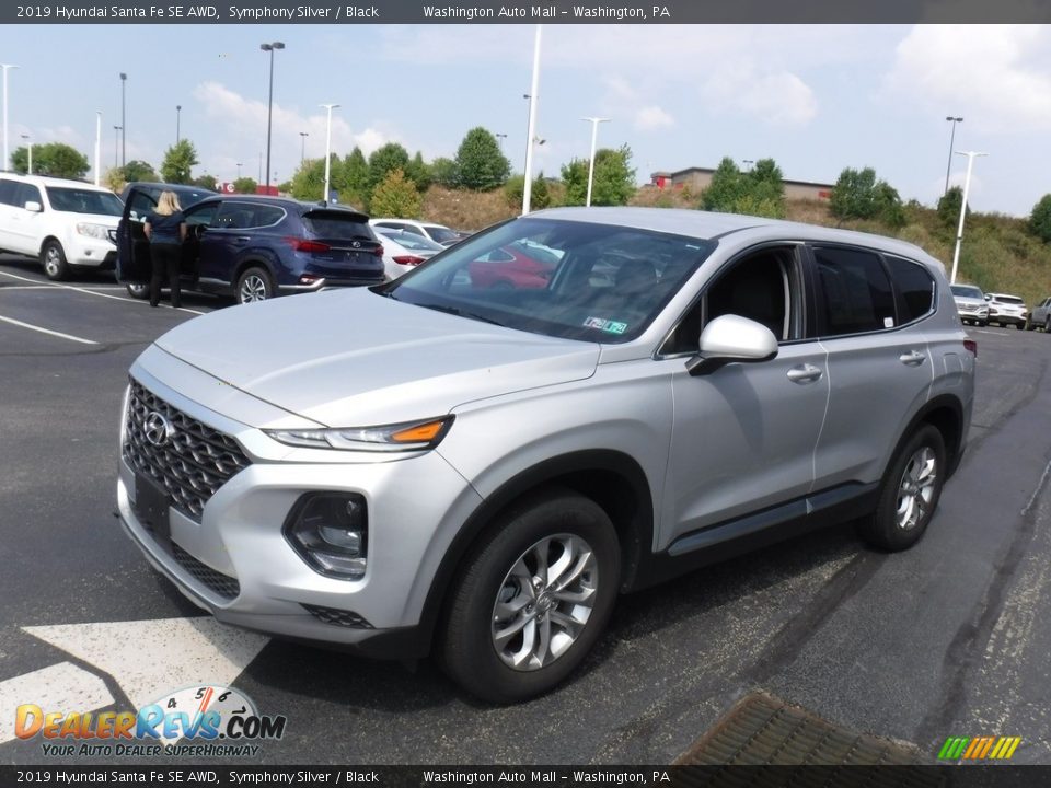 2019 Hyundai Santa Fe SE AWD Symphony Silver / Black Photo #5