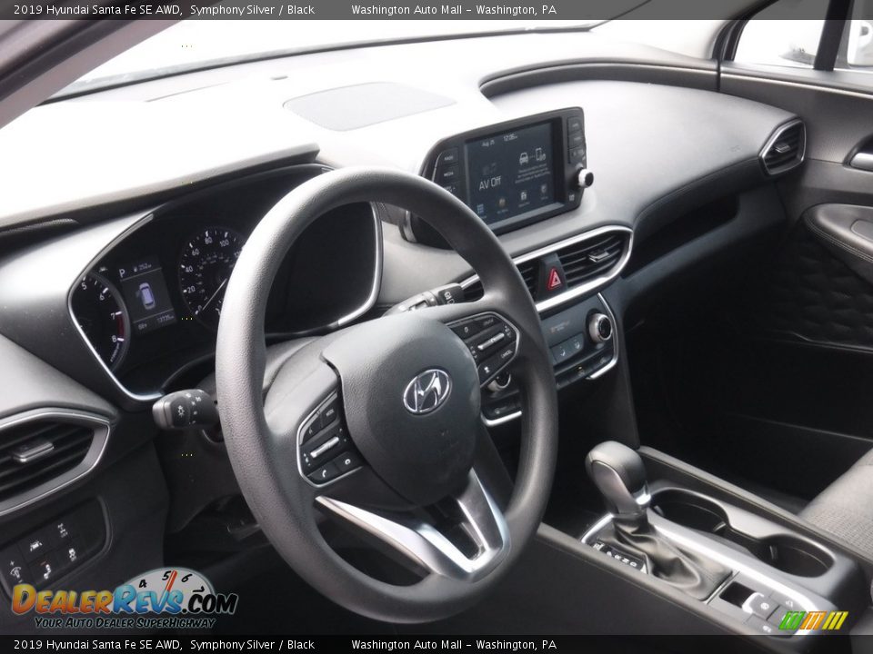 2019 Hyundai Santa Fe SE AWD Symphony Silver / Black Photo #11