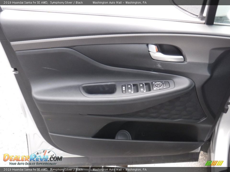 2019 Hyundai Santa Fe SE AWD Symphony Silver / Black Photo #14