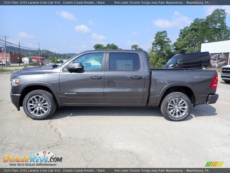 Granite Crystal Metallic 2020 Ram 1500 Laramie Crew Cab 4x4 Photo #2