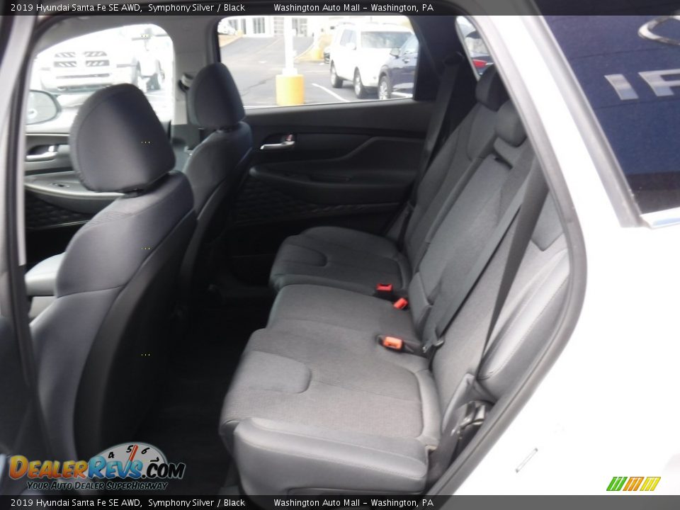 2019 Hyundai Santa Fe SE AWD Symphony Silver / Black Photo #24