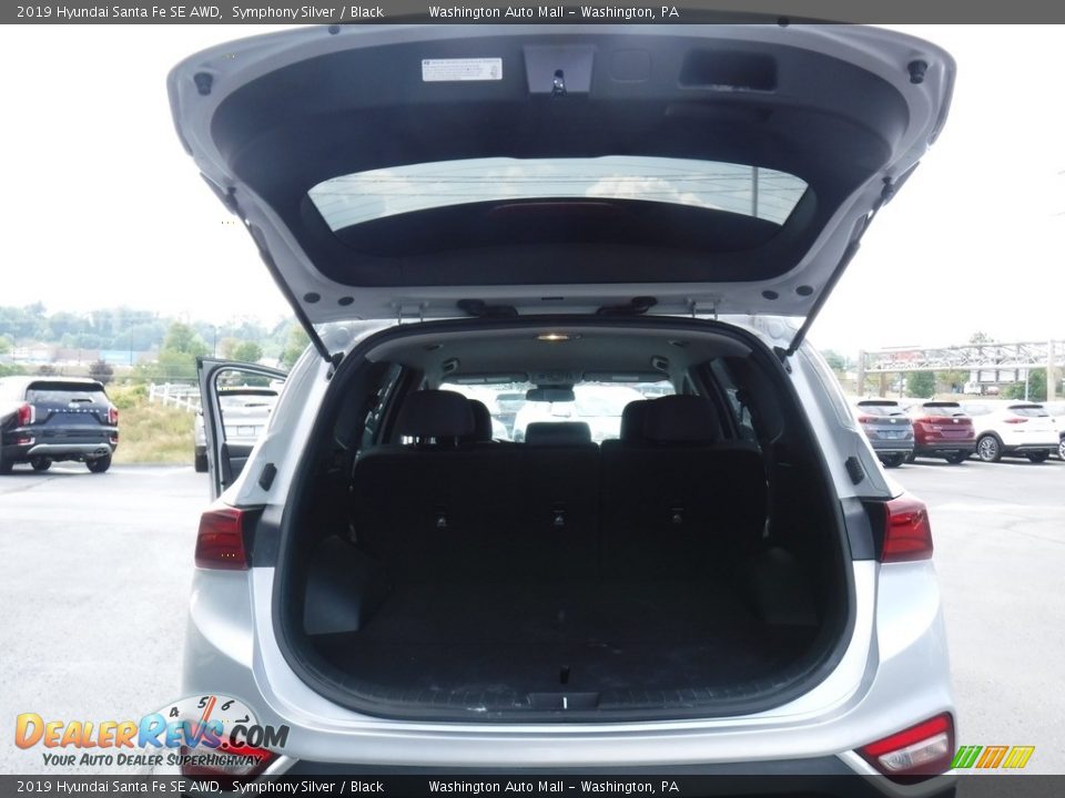 2019 Hyundai Santa Fe SE AWD Symphony Silver / Black Photo #25