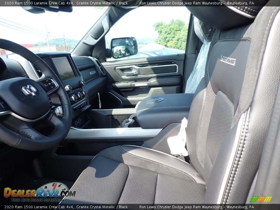 2020 Ram 1500 Laramie Crew Cab 4x4 Granite Crystal Metallic / Black Photo #11