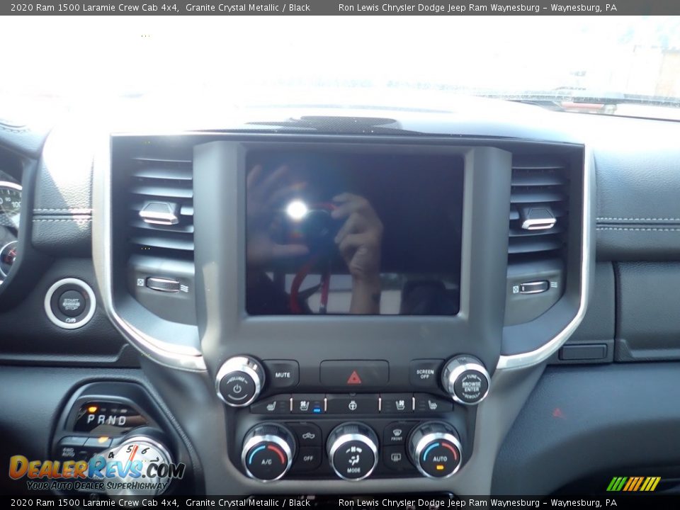 2020 Ram 1500 Laramie Crew Cab 4x4 Granite Crystal Metallic / Black Photo #14