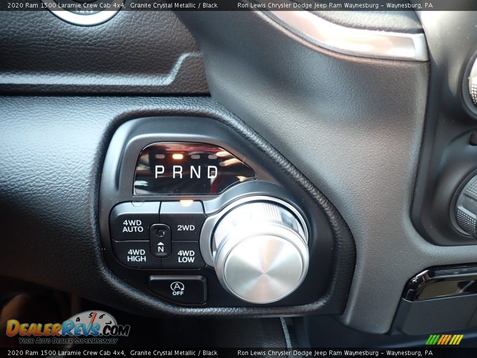 2020 Ram 1500 Laramie Crew Cab 4x4 Granite Crystal Metallic / Black Photo #18