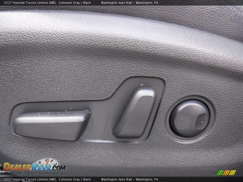 2017 Hyundai Tucson Limited AWD Coliseum Gray / Black Photo #14