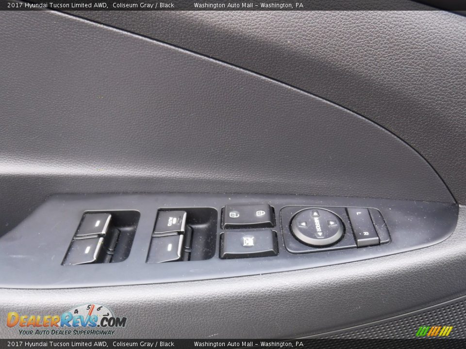 2017 Hyundai Tucson Limited AWD Coliseum Gray / Black Photo #15