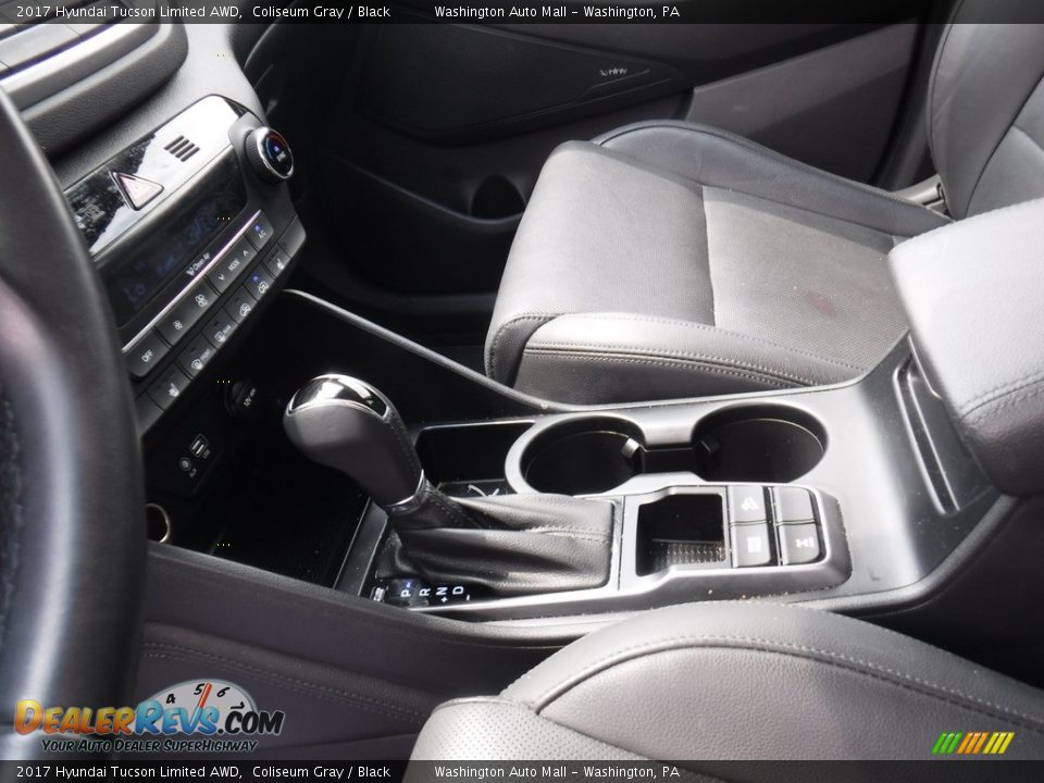2017 Hyundai Tucson Limited AWD Coliseum Gray / Black Photo #17