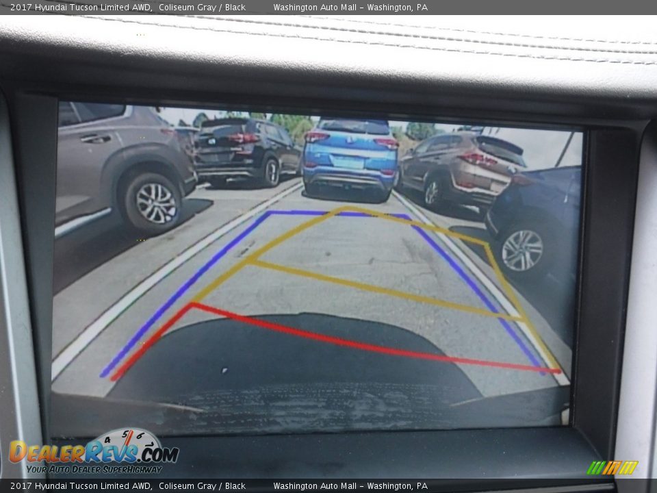 2017 Hyundai Tucson Limited AWD Coliseum Gray / Black Photo #19
