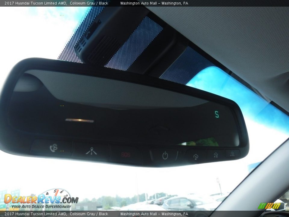 2017 Hyundai Tucson Limited AWD Coliseum Gray / Black Photo #24