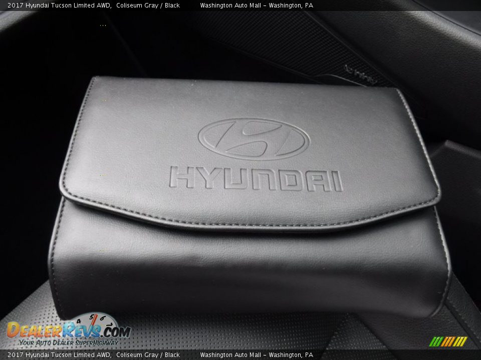 2017 Hyundai Tucson Limited AWD Coliseum Gray / Black Photo #26