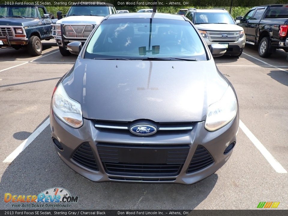 2013 Ford Focus SE Sedan Sterling Gray / Charcoal Black Photo #4