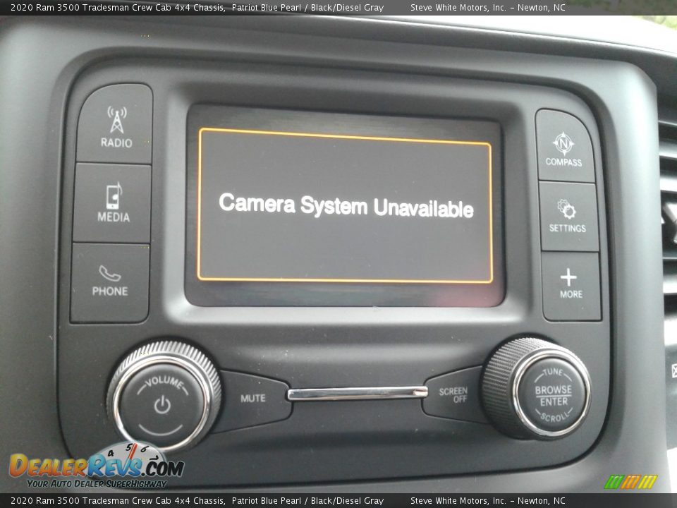 2020 Ram 3500 Tradesman Crew Cab 4x4 Chassis Patriot Blue Pearl / Black/Diesel Gray Photo #22