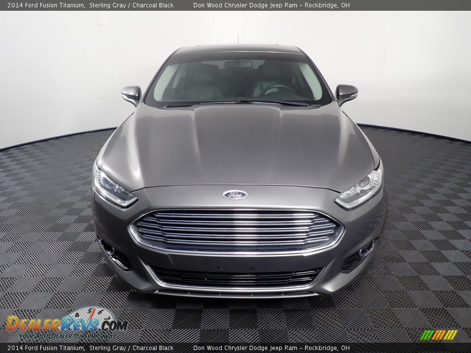 2014 Ford Fusion Titanium Sterling Gray / Charcoal Black Photo #6
