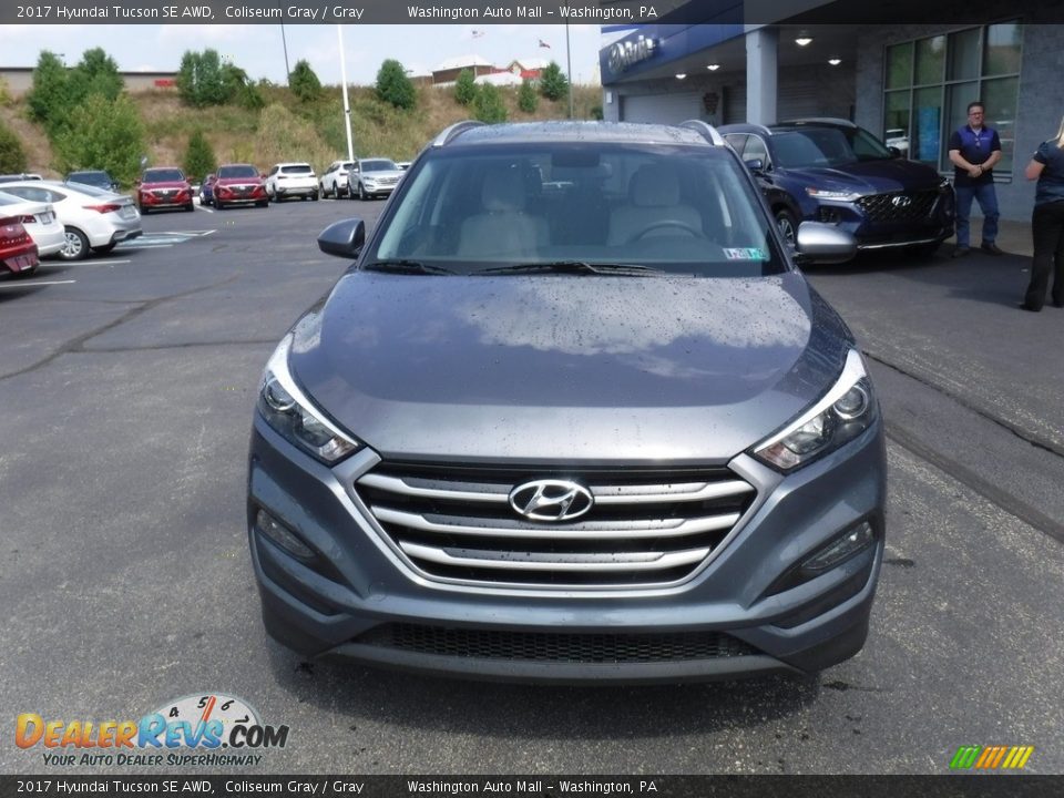 2017 Hyundai Tucson SE AWD Coliseum Gray / Gray Photo #5