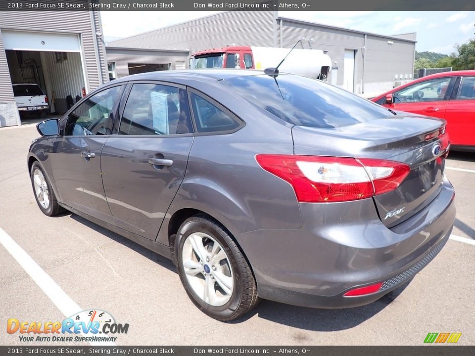 2013 Ford Focus SE Sedan Sterling Gray / Charcoal Black Photo #7