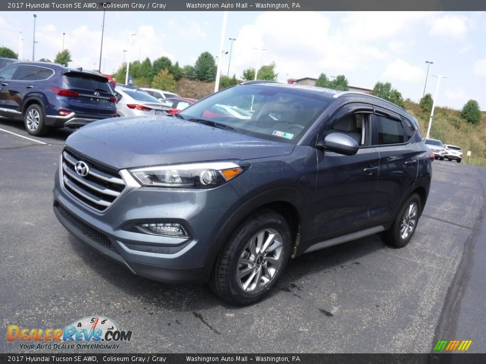 2017 Hyundai Tucson SE AWD Coliseum Gray / Gray Photo #6