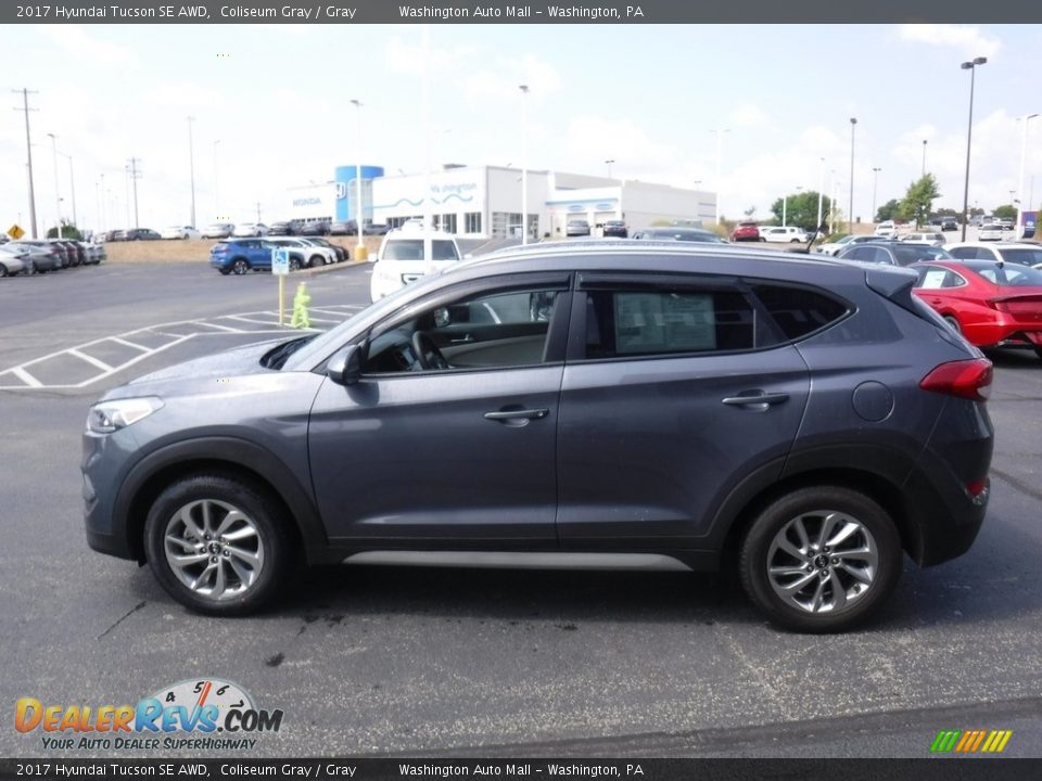 2017 Hyundai Tucson SE AWD Coliseum Gray / Gray Photo #7