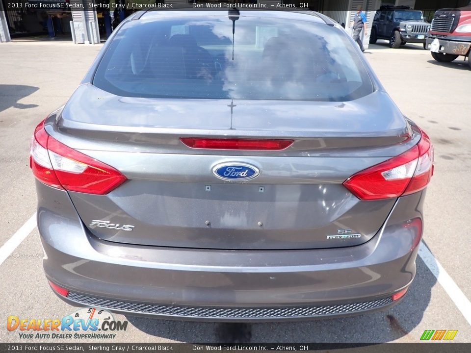 2013 Ford Focus SE Sedan Sterling Gray / Charcoal Black Photo #9