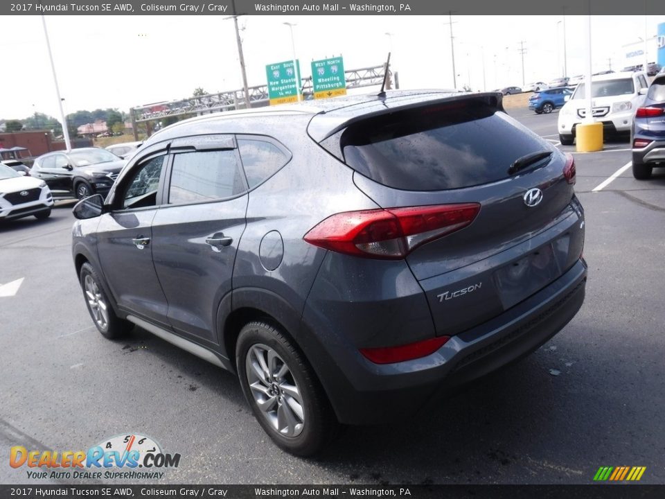 2017 Hyundai Tucson SE AWD Coliseum Gray / Gray Photo #8