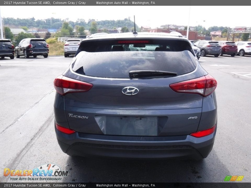 2017 Hyundai Tucson SE AWD Coliseum Gray / Gray Photo #9