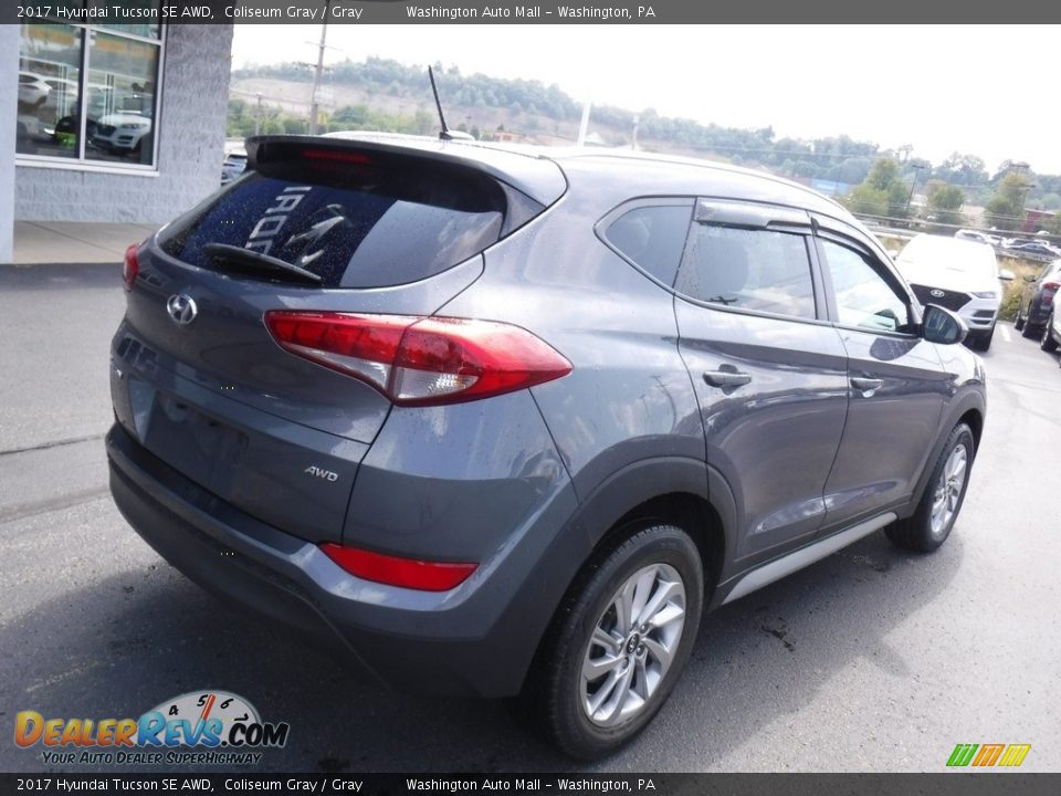 2017 Hyundai Tucson SE AWD Coliseum Gray / Gray Photo #10