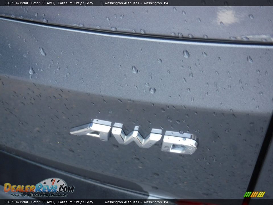 2017 Hyundai Tucson SE AWD Coliseum Gray / Gray Photo #11