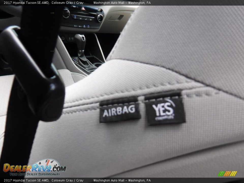 2017 Hyundai Tucson SE AWD Coliseum Gray / Gray Photo #14
