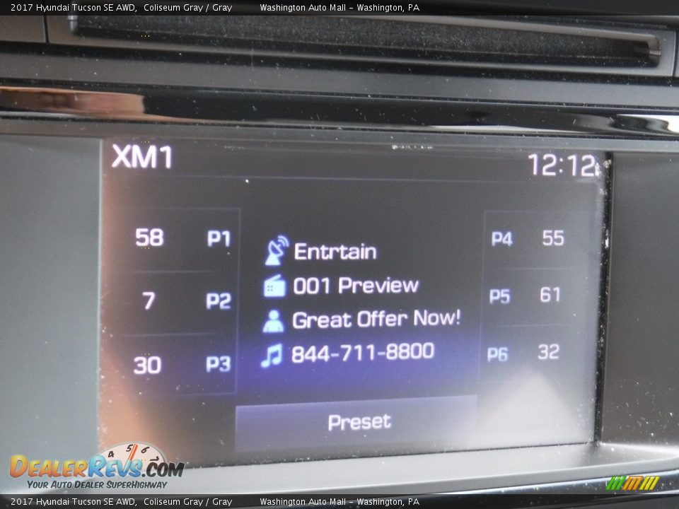 2017 Hyundai Tucson SE AWD Coliseum Gray / Gray Photo #17