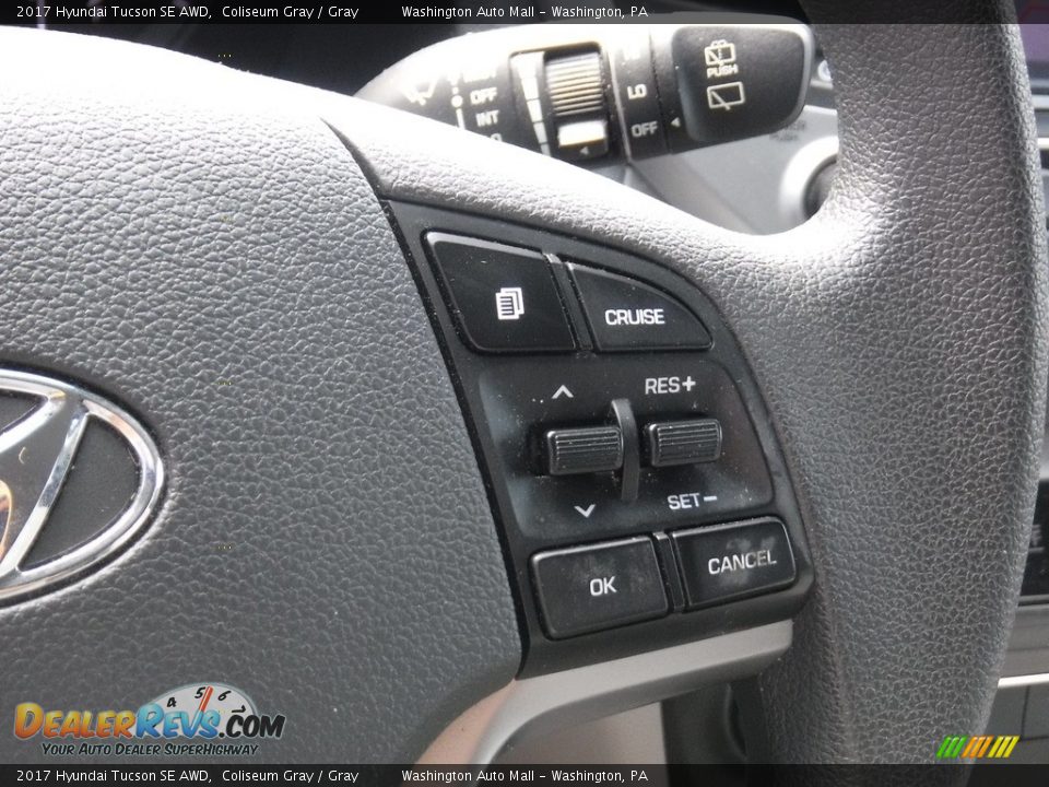 2017 Hyundai Tucson SE AWD Coliseum Gray / Gray Photo #20