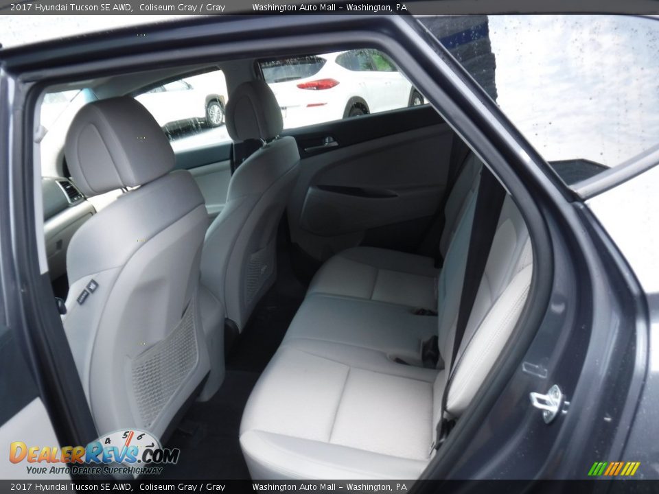 2017 Hyundai Tucson SE AWD Coliseum Gray / Gray Photo #23