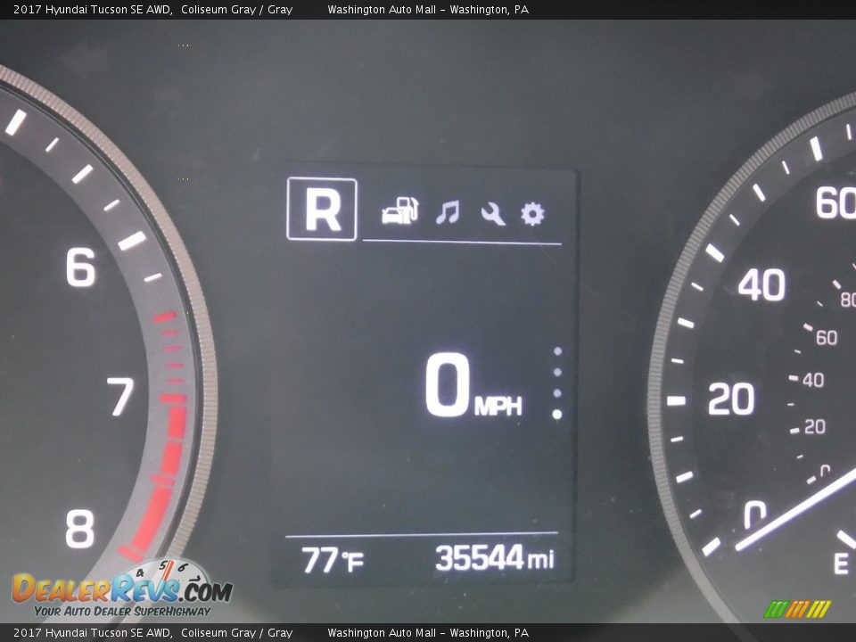 2017 Hyundai Tucson SE AWD Coliseum Gray / Gray Photo #28