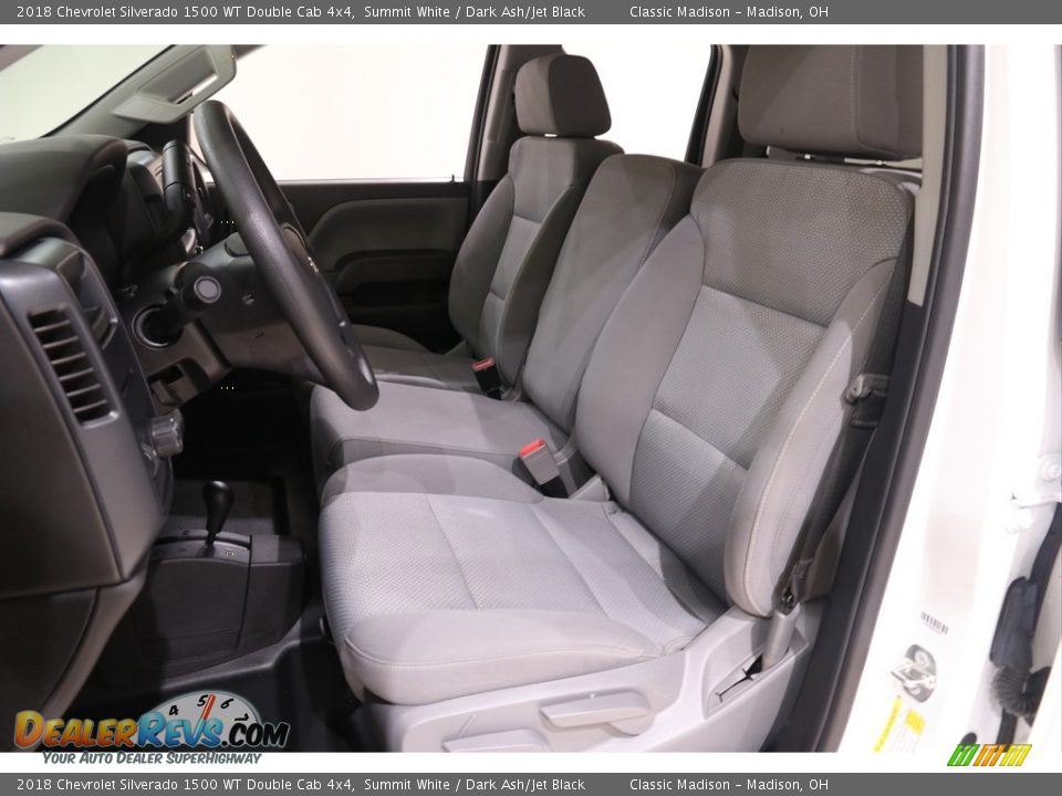 2018 Chevrolet Silverado 1500 WT Double Cab 4x4 Summit White / Dark Ash/Jet Black Photo #5