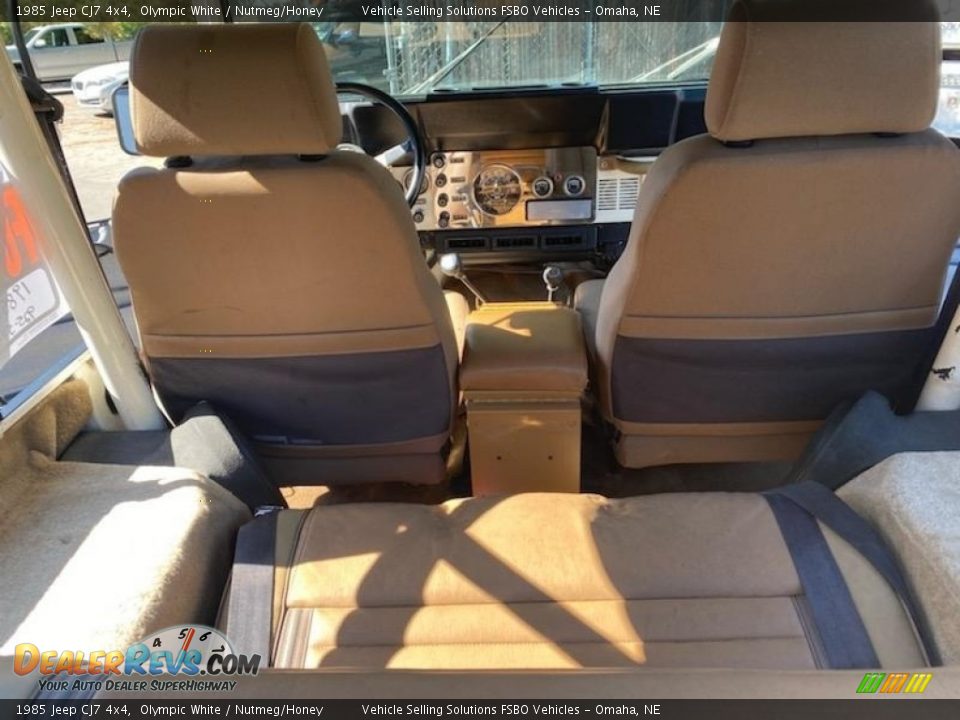 Rear Seat of 1985 Jeep CJ7 4x4 Photo #4