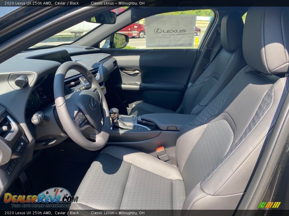2020 Lexus UX 250h AWD Caviar / Black Photo #2
