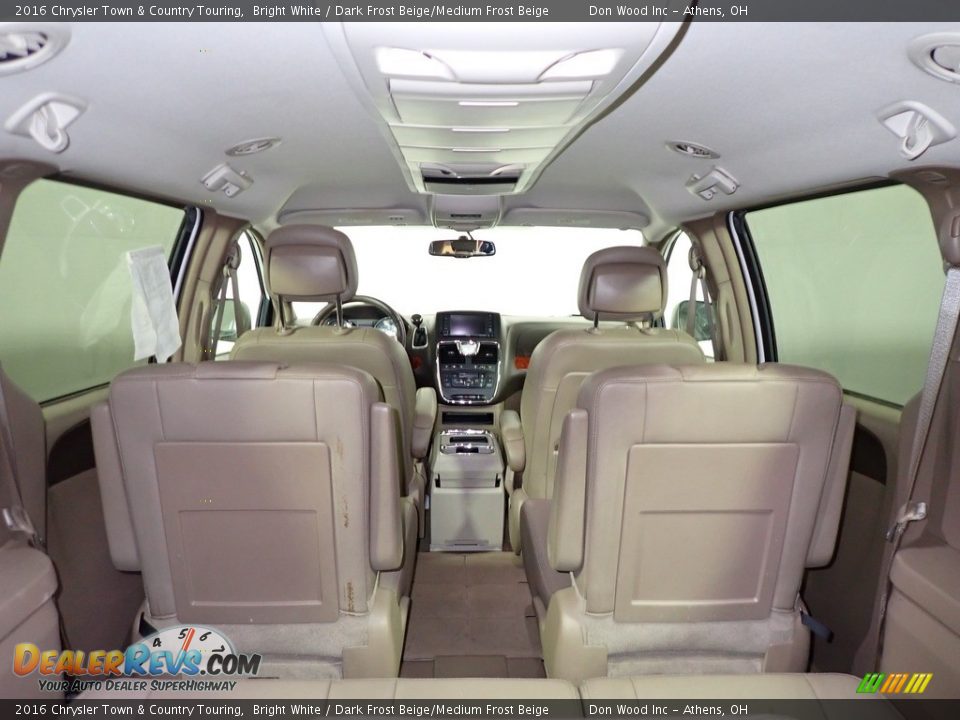 2016 Chrysler Town & Country Touring Bright White / Dark Frost Beige/Medium Frost Beige Photo #14
