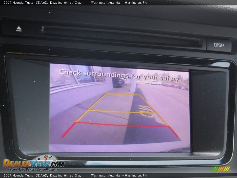 2017 Hyundai Tucson SE AWD Dazzling White / Gray Photo #20