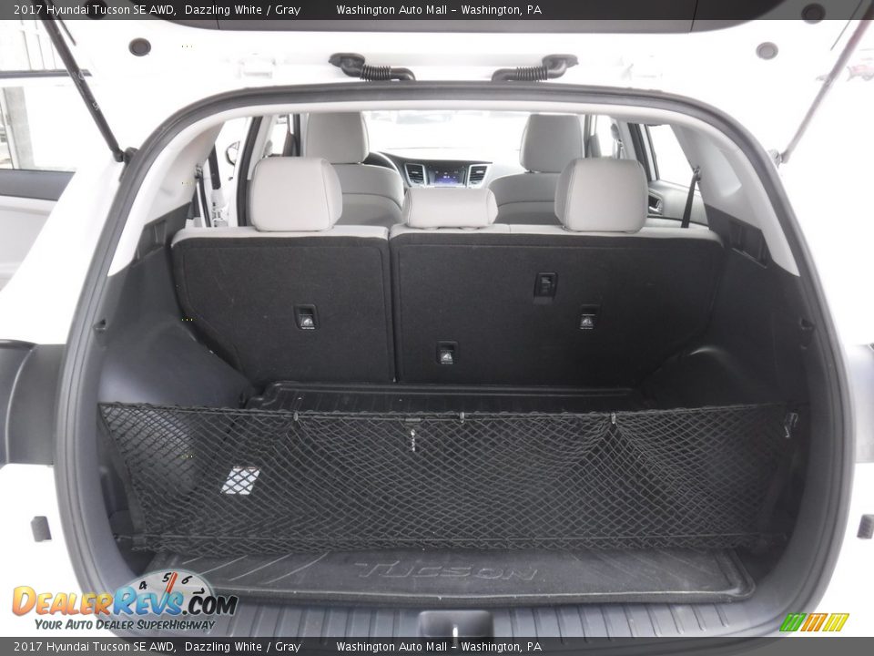 2017 Hyundai Tucson SE AWD Dazzling White / Gray Photo #24