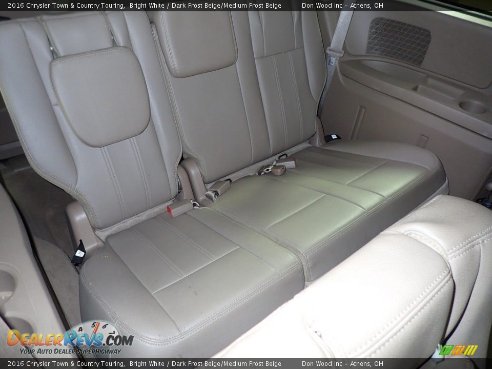 2016 Chrysler Town & Country Touring Bright White / Dark Frost Beige/Medium Frost Beige Photo #23
