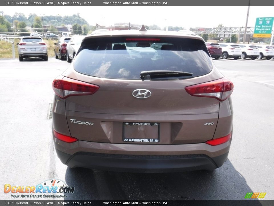 2017 Hyundai Tucson SE AWD Mojave Sand / Beige Photo #8