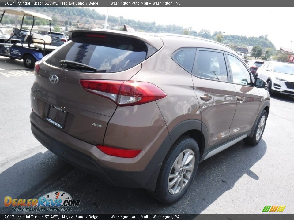 2017 Hyundai Tucson SE AWD Mojave Sand / Beige Photo #9