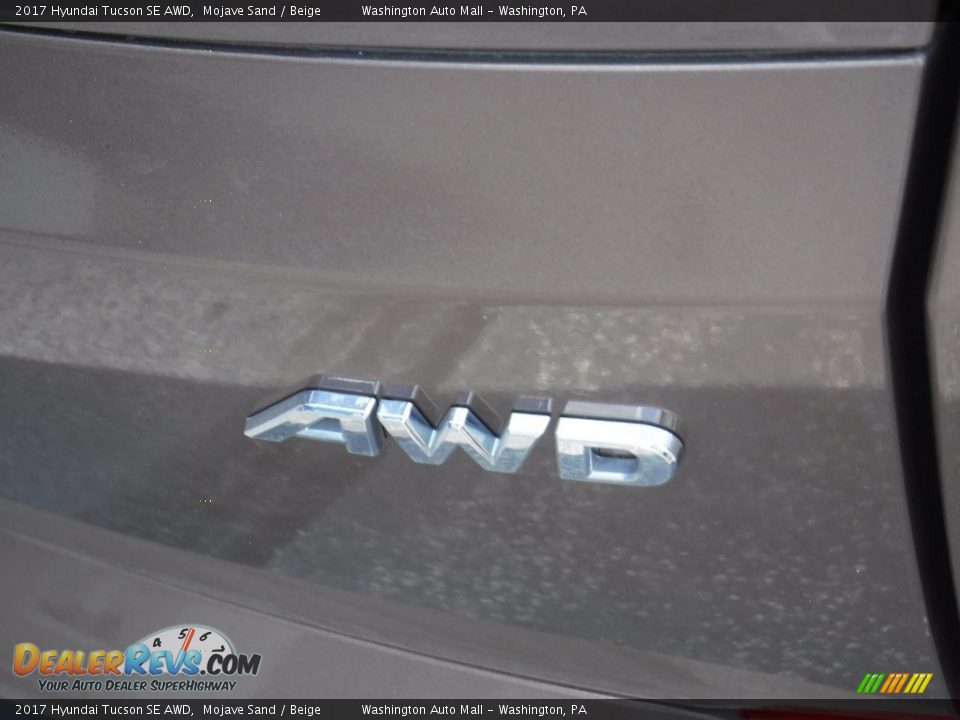 2017 Hyundai Tucson SE AWD Mojave Sand / Beige Photo #10