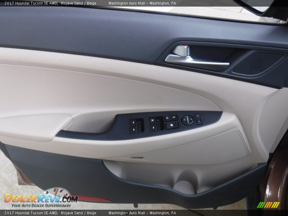 2017 Hyundai Tucson SE AWD Mojave Sand / Beige Photo #11