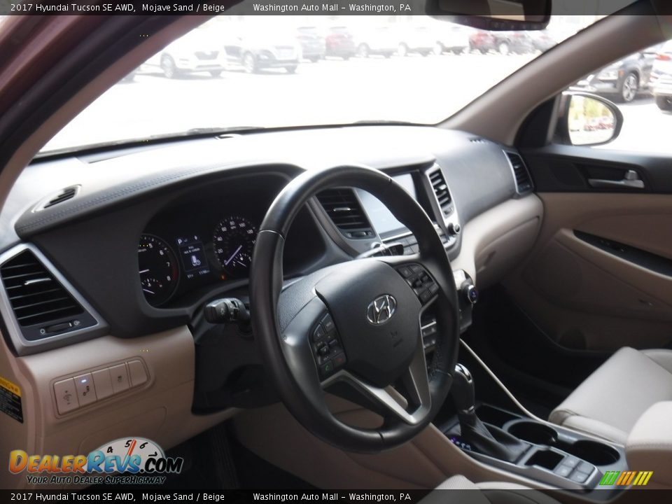 2017 Hyundai Tucson SE AWD Mojave Sand / Beige Photo #13