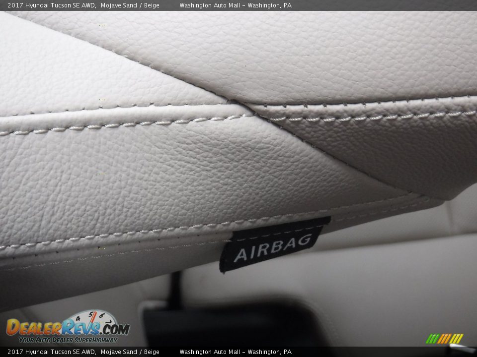 2017 Hyundai Tucson SE AWD Mojave Sand / Beige Photo #16