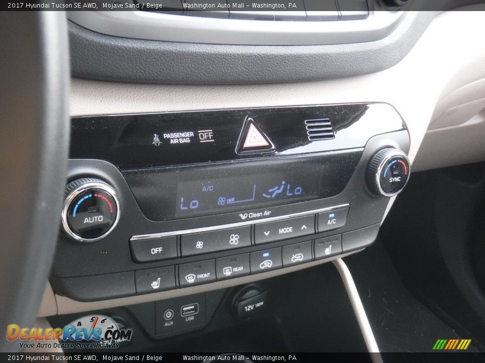 2017 Hyundai Tucson SE AWD Mojave Sand / Beige Photo #19