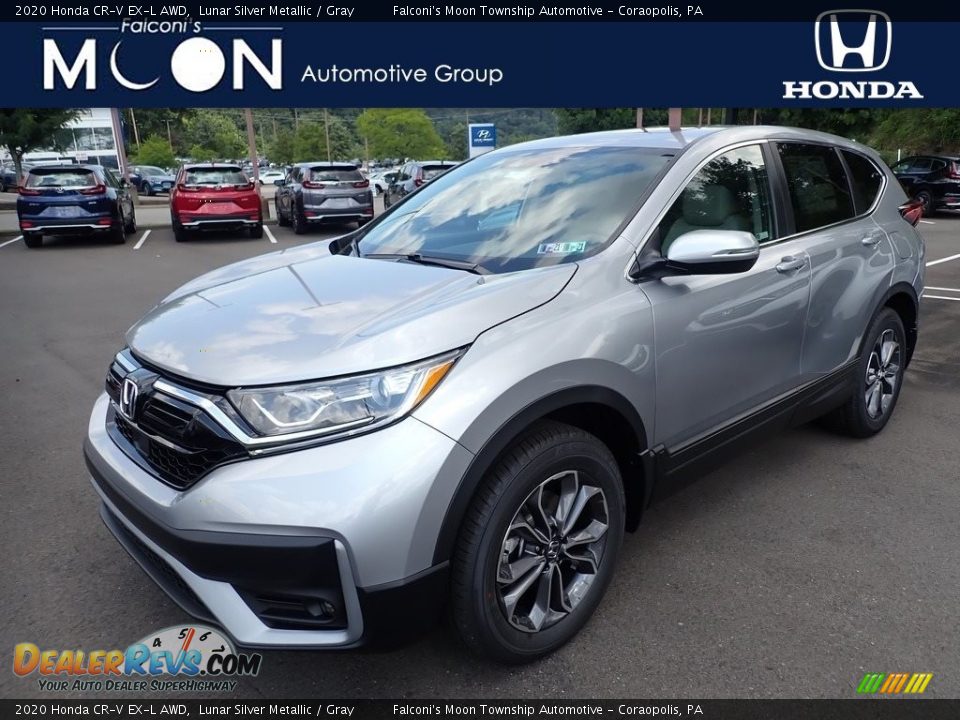 2020 Honda CR-V EX-L AWD Lunar Silver Metallic / Gray Photo #1