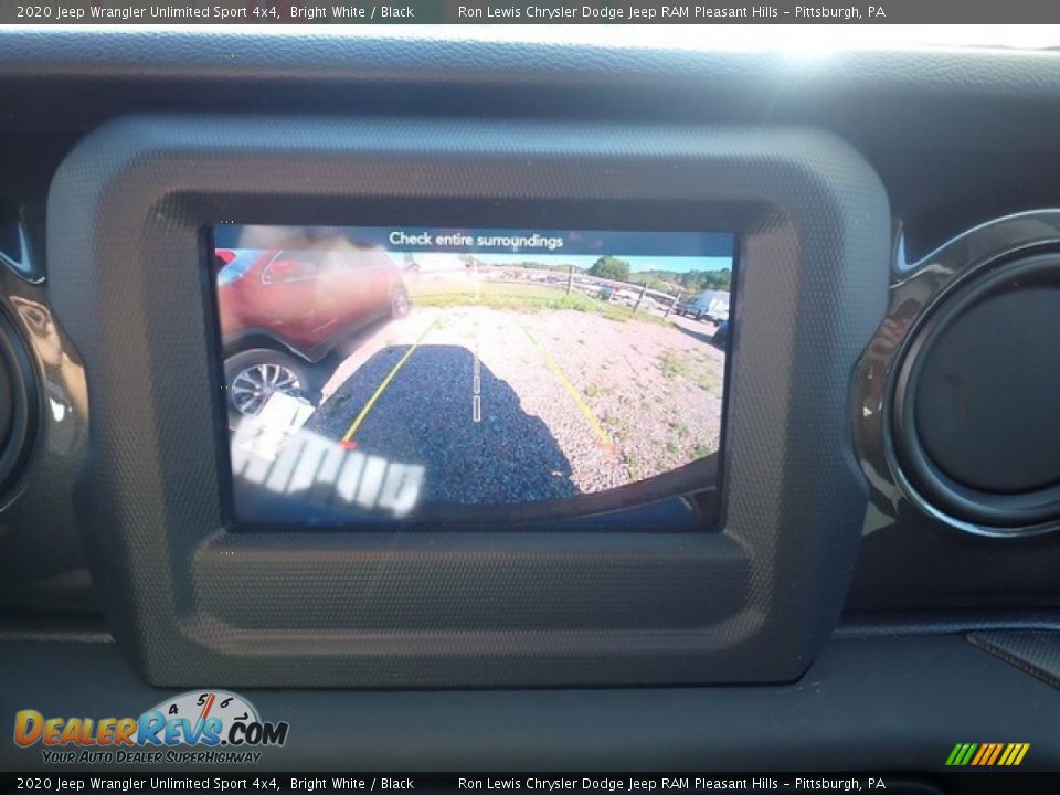 2020 Jeep Wrangler Unlimited Sport 4x4 Bright White / Black Photo #16