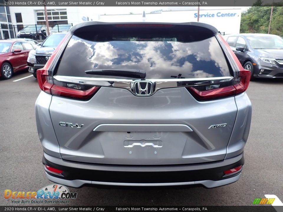2020 Honda CR-V EX-L AWD Lunar Silver Metallic / Gray Photo #3