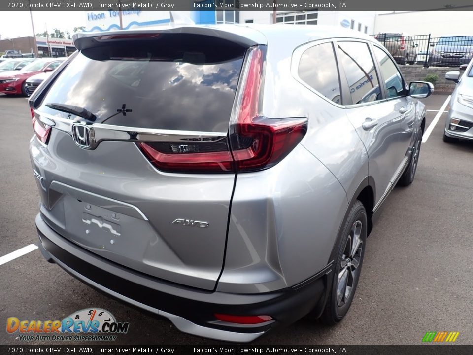 2020 Honda CR-V EX-L AWD Lunar Silver Metallic / Gray Photo #4